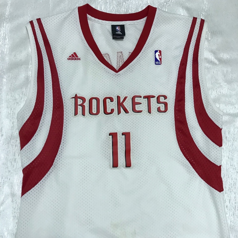 adidas swingman - rockets yao ming jersey (white)
